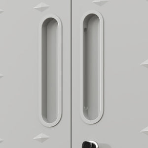 English Elm Heavy Duty Wall Mounted Steel Cabinet Locking Lift Door Garage Workshop Storage T2398P236505