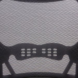 OSP Home Furnishings Deluxe Ergonomic Drafting Chair with Breathable Mesh Back and Pneumatic Height Adjustment Grey 13-37N20D-2M