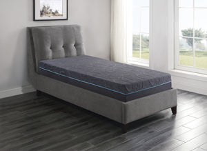 English Elm 11-inch Gel-Infused Memory Foam Hybrid Mattress Queen Size - 4-Layer Cooling Support, Pocket Coils Dark Gray 15 L x 15 W x 42 H B011P212568
