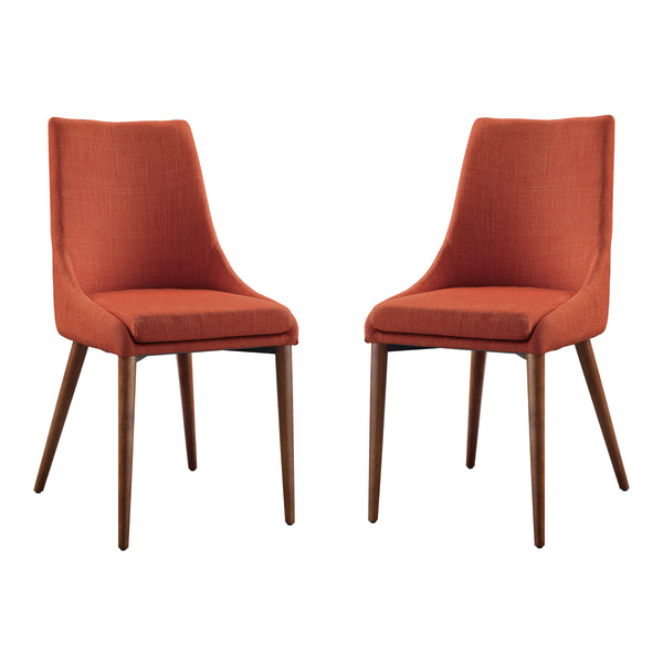 OSP Home Furnishings Palmer Chair Tangerine