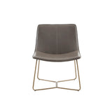 Madison Park Fallon Modern/Contemporary Accent Chair MP100-1084 Brown/Gold