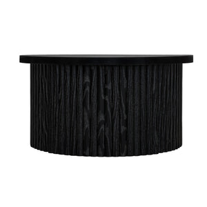 English Elm Coffee Table - Modern Round Accent Table With Flip-Top Storage For Stylish Living Room Spaces W688P248118