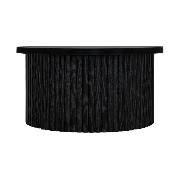 English Elm Coffee Table - Modern Round Accent Table With Flip-Top Storage For Stylish Living Room Spaces W688P248118