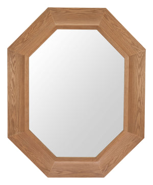 Zuo Modern Otekant Mirror Natural - Modern Elegance With Fir Wood Frame, Perfect For Hospitality & Home Decor Natural Fir Wood,Glass 110718-zuo-modern