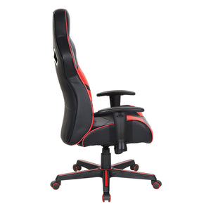 OSP Home Furnishings Vapor Gaming Chair Red/Black