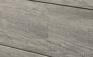 English Elm 1pc King Size Panel Bed with LED Backlit High Headboard and Built-in Shelving for Luxe Storage Gray 81.5 L x 28.35 W x 5.31 H B2741P333943