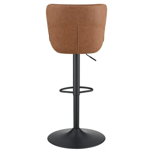 OSP Home Furnishings Kirkdale Height Adj Stool  - Set of 2 Sand