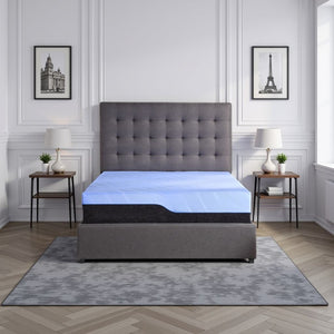 English Elm Refresh Queen Hybrid Mattress 12 Inch Gel Copper Foam Coil for Side Sleepers B210P286863