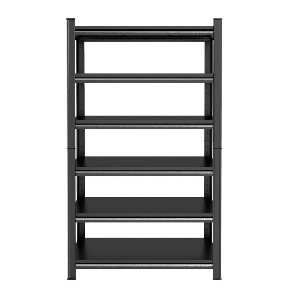 English Elm Garage Steel Shelving Six Tier Adjustable Storage Rack 2400lb Heavy Duty Industrial W1831P474544