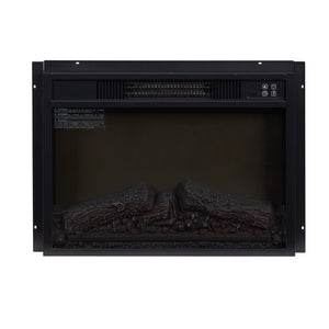 English Elm Electric Electric Fireplace Insert 23" 1400W 120V Realistic Flame Remote Control, Fits 23" Opening W2275P301462