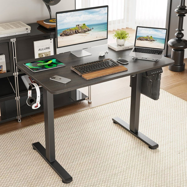 English Elm Stary Electric Standing Desk - Adjustable Height Sit-Stand Solution For Ergonomic Home Office Use T3623P339386-GIGA