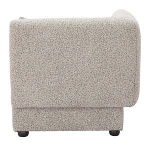 Zuo Modern Simu Corner Chair - Chic Modern Design With High-quality Materials For Stylish Home Decor Solutions Gray 100% Polyester,Elm Wood 110433-zuo-modern