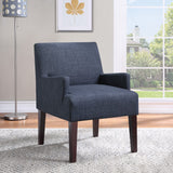 OSP Home Furnishings Main Street Guest Chair Navy