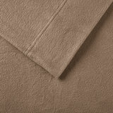 True North by Sleep Philosophy Micro Fleece Casual Sheet Set SHET20-738 Brown