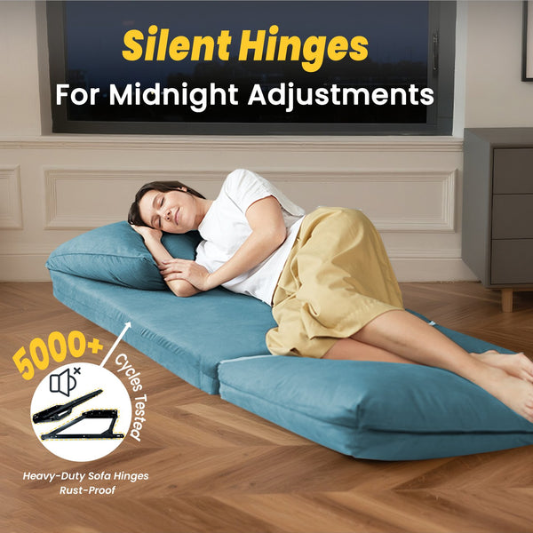 English Elm Aria Modular Sofa Bed - Stylish, Space-Saving Design For Adults & Pets, 6-Position Adjustable Comfort W3391S00017