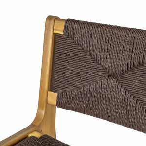 English Elm Christopher Knight Home® - Acacia Wood Outdoor Armless Barstool Set Of 2 - Stylish Teak Finish For Coastal Patio Charm N772P265278T