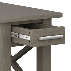 English Elm Kitchener Narrow Side Table - Handcrafted Farmhouse Grey With Storage For Small Spaces & Charm B136P159546