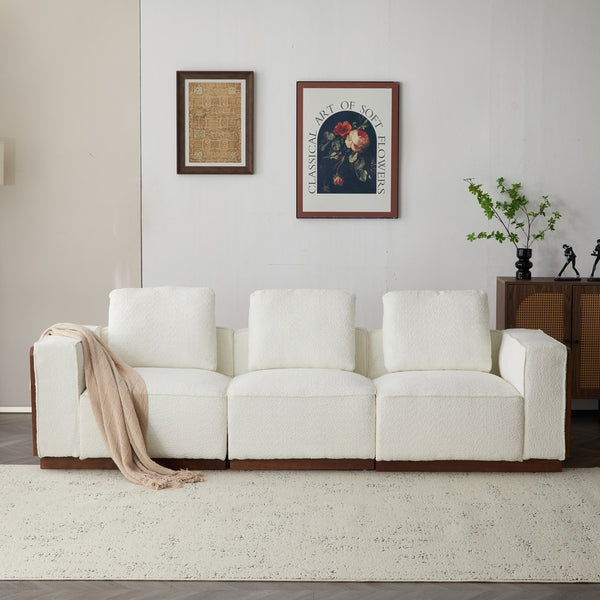 English Elm Christopher Knight Home® - Sectional Modular Sofa - Versatile 3-Seater With Plush Cushions For Stylish Living Room Comfort N771P205002M_N771P220377M_N771P205014M_N771P205089