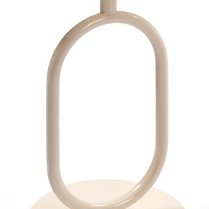 English Elm Lantern-Shaped Metal End Table For Small Spaces - Stylish Accent Pedestal Table For Living Rooms W2664P232829