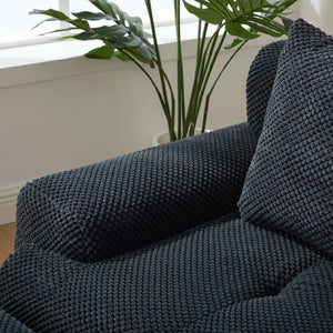 English Elm Loveseat Modular Floor Sectional Tufted Cloud Cushion Sofa for Small Living Spaces W5385P455456