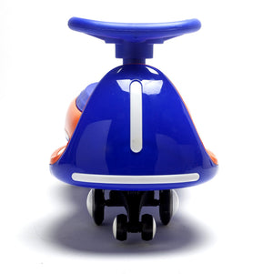 English Elm 12v Kids Ride on Twist Car with Dual Motors Led Wheels Bluetooth and Learning Content W1760P384599