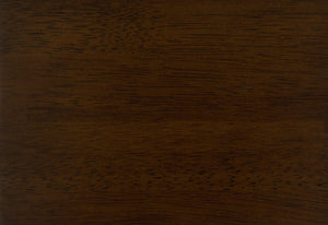 English Elm Accent Mid-Century Modern Button-Tufted Faux Leather Chair with Contoured Arms and Solid Wood Frame Dark Brown 32 L x 26 W x 20 H B011P283264