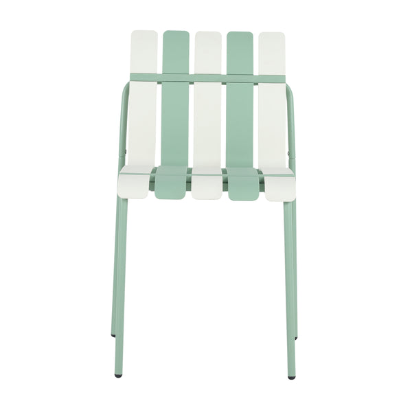 English Elm Summer 5 Piece Outdoor Dining Set Waterproof Pp Stackable Chairs Rust Proof Metal Legs W3450S00114