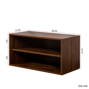 English Elm Stackable Mounted Storage Cabinet – Modern Space-Saving Organizer For Home, Office & Entryway Use W331P289152-GIGA