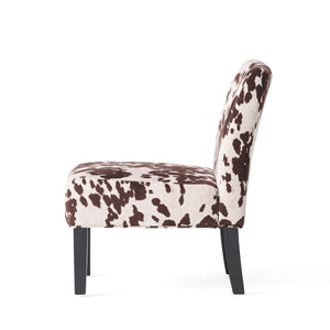 English Elm Accent Chair with Rubberwood Legs Plush Upholstery for Modern Living Spaces N771P218158M