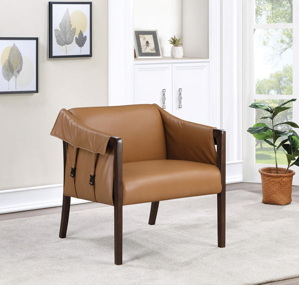 OSP Home Furnishings Parkfield Accent Chair Camel