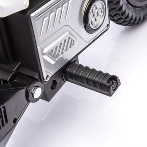 English Elm 24v Kids Electric Motocross Motorcycle 200w Hub Motor Suspension Led Bluetooth Audio Red W1578P225050