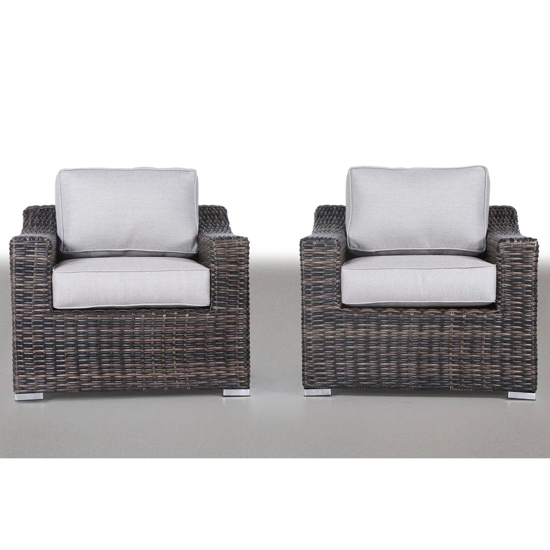 English Elm Wicker Patio Sectional