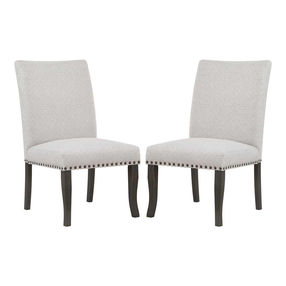 OSP Home Furnishings Hamilton Dining Chair  - Set of 2 Cement