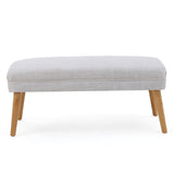 Christopher Knight Home® - Noble House - Desdemona Beige Fabric Ottoman