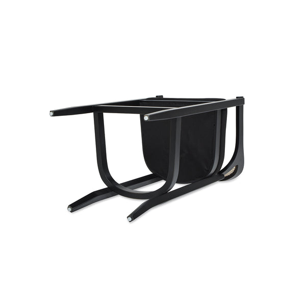 English Elm Jennifer Taylor Home - Americana Mid-Century Modern 30.5" Cane Back Bar Stool with Solid Oak Frame, Handmade Craftsmanship Black B2719P297791