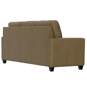 English Elm Wallace & Bay - Brown 2-Piece Sofa with Chaise - Tan Fabric Sectional, Tapered Feet, USB Console & Cup Holders B361P384484