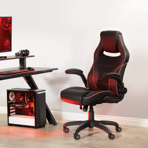 OSP Home Furnishings Xeno Gaming Chair Red