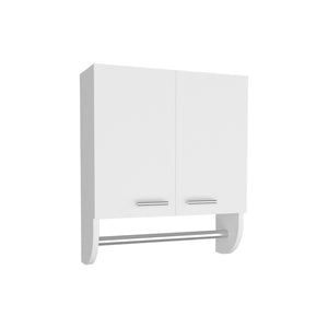 English Elm Medicine Compact Wall Cabinet with Mirror Door, Engineered Wood Storage, Durable, Space-Saving Design White 21.26 L x 11.42 W x 3.54 H B097P250852