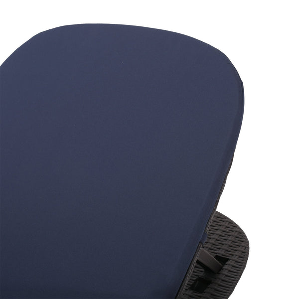 English Elm Christopher Knight Home® - Mikael Chaise Lounge With Cushion – Elegant Dark Brown Design For Ultimate Indoor & Outdoor Comfort 70798.00DNVY