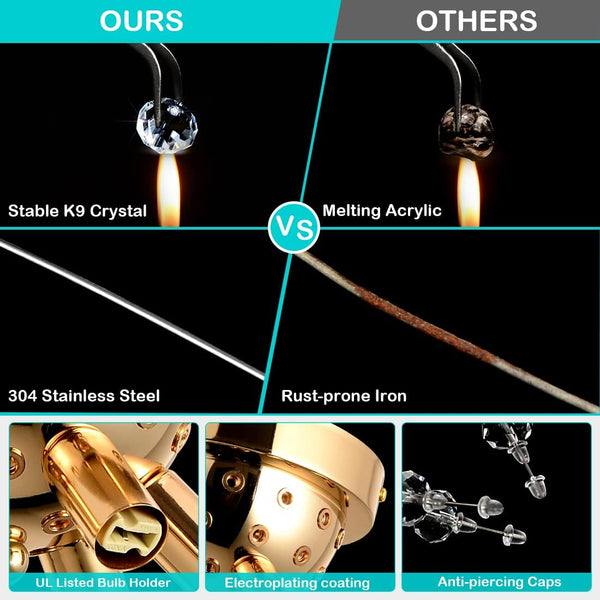 English Elm Flush Rattan 3-Light Semi Flush Mount Ceiling Light Fixture – Handwoven Eco Boho Farmhouse Chic Ambient Golden W2738P185412