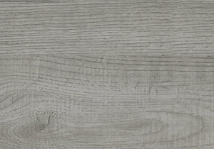 English Elm Computer Desk with 3-Tier Open Shelves, Industrial Sawhorse Legs, Space-Saving 48" Workstation Grey 51 L x 26 W x 5 H B2710P219813