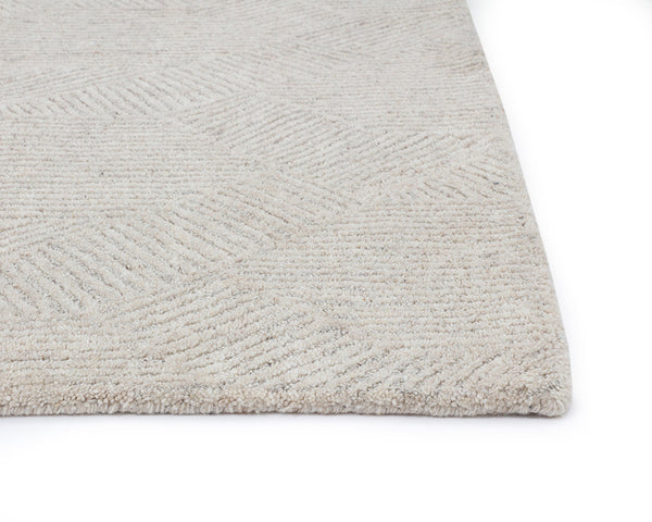 Sunpan Calais Hand-Tufted Wool-Viscose Rug with Unique Geometric Pattern for Modern Contemporary Spaces 10' X 14'
