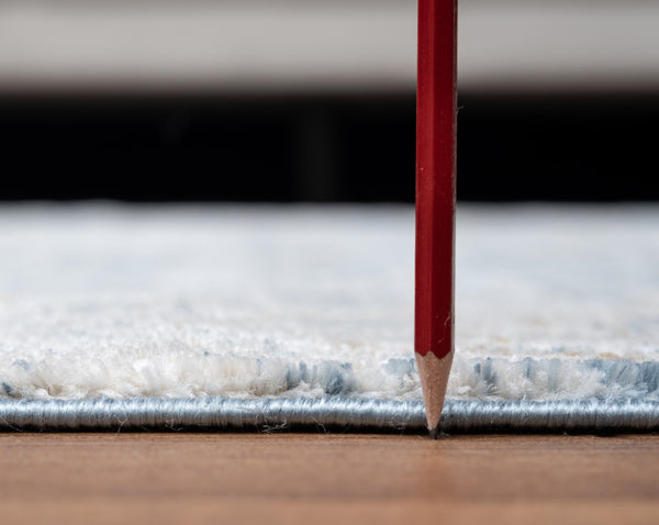 English Elm Noble Elegant Navy Area Rug 2'7" X 7'3" - Soft, Durable, Stain-Resistant For High-Traffic Homes B186P181074