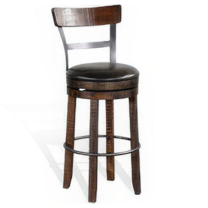 English Elm Kara Upholstered Counter Height Dining Chairs Set of 2 with Solid Wood Frame B056P416926