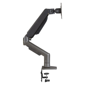 OSP Home Furnishings Single Monitor Arm with Gas Spring Mechanism for Ergonomic Desk Setup and Cable Management SPX3020SMA