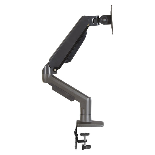 OSP Home Furnishings Single Monitor Arm with Gas Spring Mechanism for Ergonomic Desk Setup and Cable Management SPX3020SMA