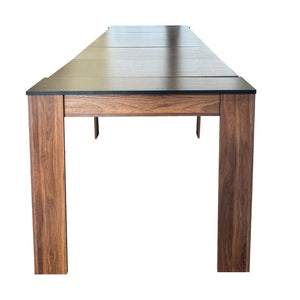 English Elm Multifunctional Extendable Console Dining Table Space Saving Mdf Design for Small Homes W331P386593