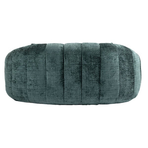 English Elm Bean Bean Bag Sofa High-Density Memory Foam Two-Seater Lounger High Back Chenille Cozy Support Emerald W395P181435