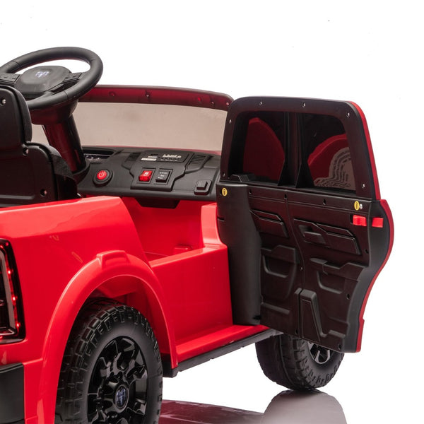 English Elm 24v Dodge Ram 2500 Licensed Kids Electric Truck Two Seat Ride on with Remote W1578P305907
