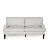 Christopher Knight Home® - Noble House - Auriga Contemporary Fabric Loveseat